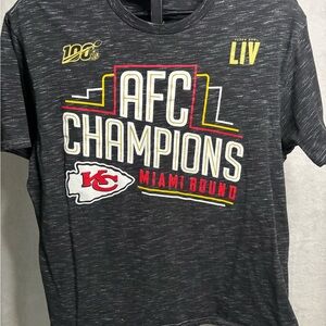 NFL AFC Champions Miami Bound Tee - Black, Red, Yellow